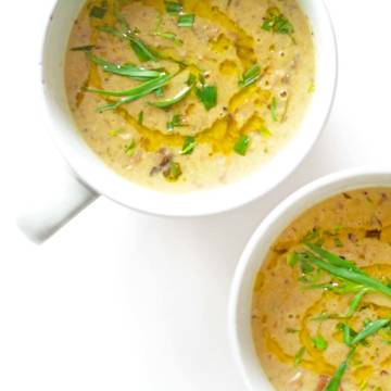 Cream of Mushroom & Tarragon Soup