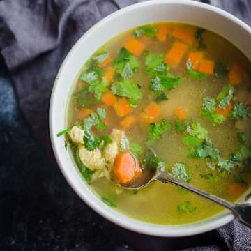 Veg & Chicken Soup