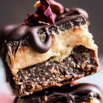 Raw Caramel Brownie