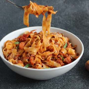 Slow Cooked Lentil Ragu