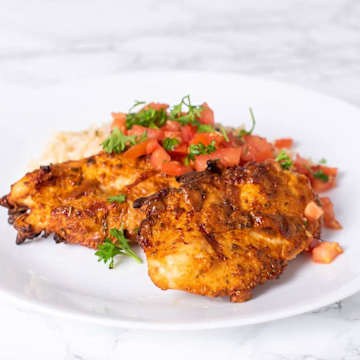 Spicy Turkey Fillets