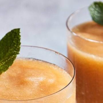 Bourbon-Peach Slush
