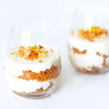 Lemon Ginger Quark Parfait