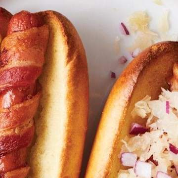 Bacon Wrapped Hot Dogs