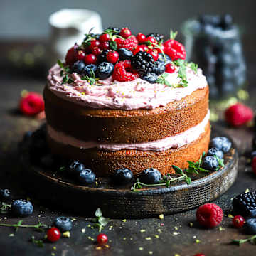 Lemon & Thyme Layer Cake