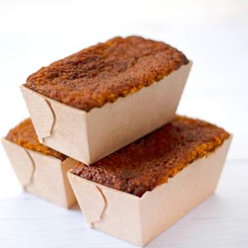 Carrot & Caraway Mini Loaf Cakes