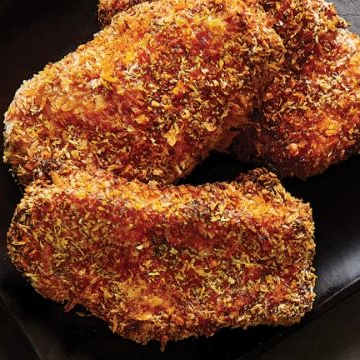 Panko Crusted Boneless Pork Chops