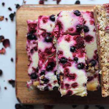 Berry Cheesecake Bars