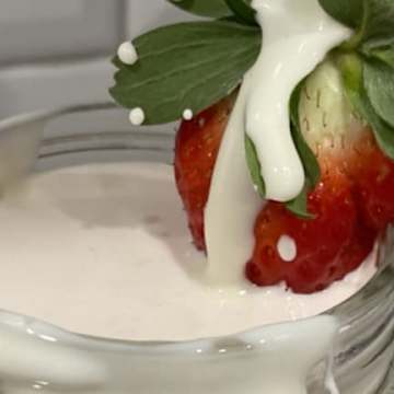 Strawberry Marshmallow Milkshake