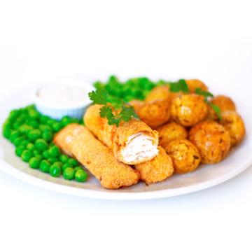 Homemade Fish Fingers with Lemon & Thyme New Potatoes