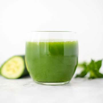 Green Cucumber, Apple & Mint Juice