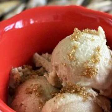 Vegan Burnt Sugar Ice Cream