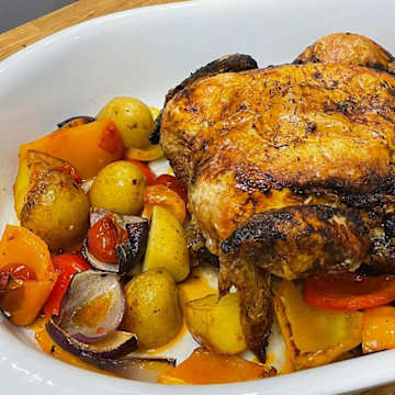 Harissa Chicken & Potatoes