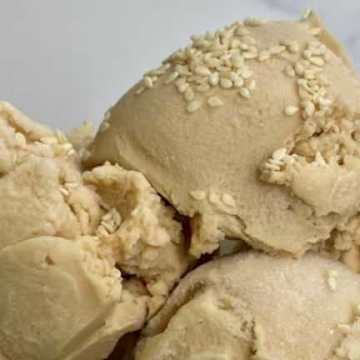 Dairy-Free Sesame Ice Cream