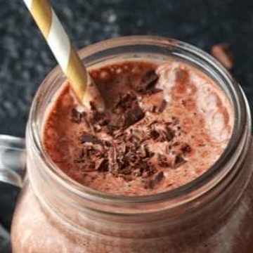Vegan Chocolate Ginger Milkshake