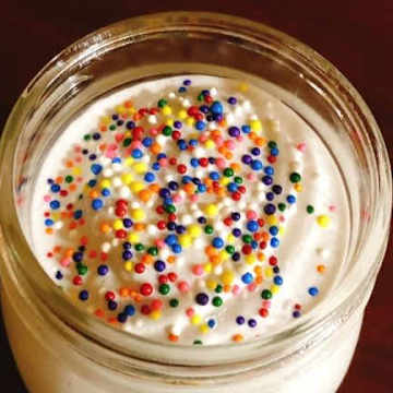 Dairy-Free Boozy Birthday Cake Milkshake