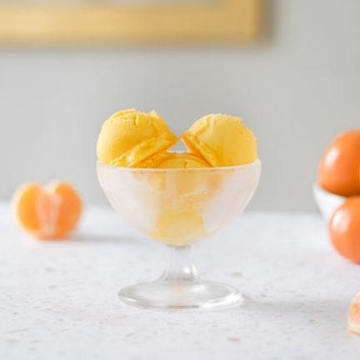 Sorbete de mandarina