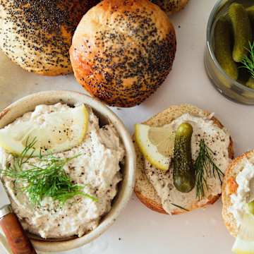 Smoked Mackerel Spread with Brioche Buns