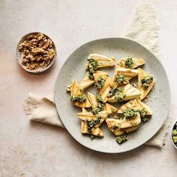 Walnut Pesto Tofu