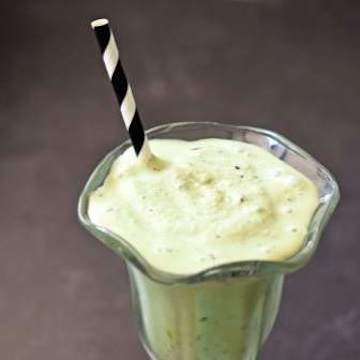 No-Freeze Matcha Mint Milkshake