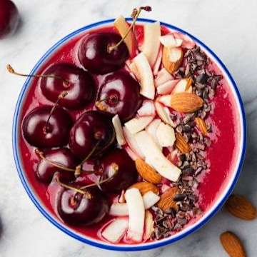 Very Berry Cherry Smoothie Bowl