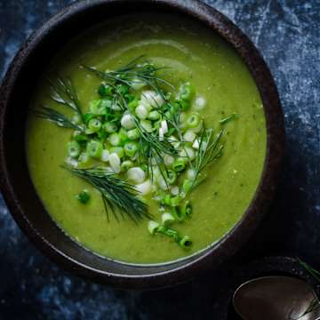 Spring Onion, Broccoli & Stilton Soup