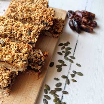 Sticky Date Granola Flapjack
