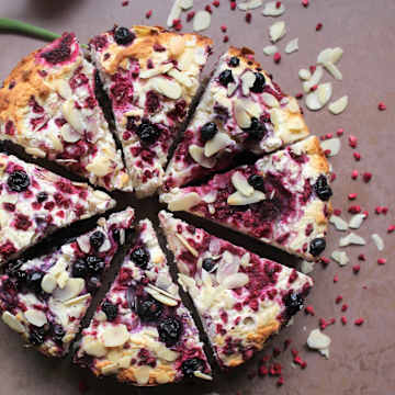 Berry Bakewell Slice