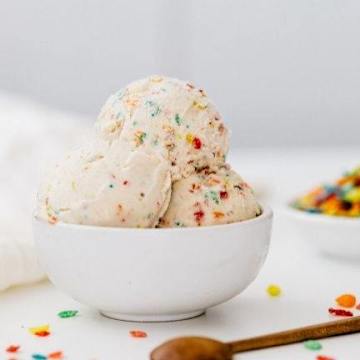 Fruity Cereal Ice Cream