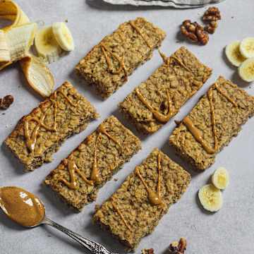 Banana Oat Bars