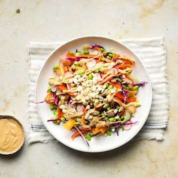 Veggie Satay Salad