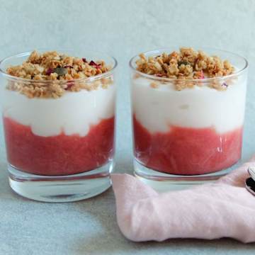 Rhubarb, Lime & Ginger Compote