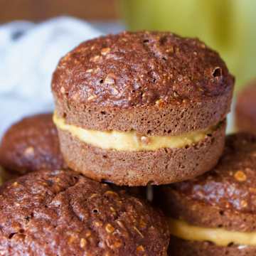 Protein Chocolate & Peanut Butter Muffins