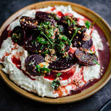 Whipped Feta with Beetroot