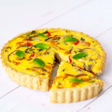 Grain-Free Vegetable Quiche
