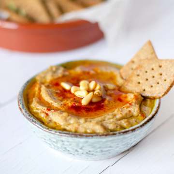 Roasted Jerusalem Artichoke & Garlic Dip