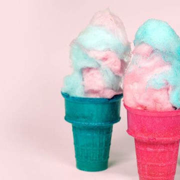 No-Cook Cotton Candy Ice Cream