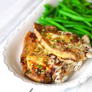 Herb Crusted Pork Chops