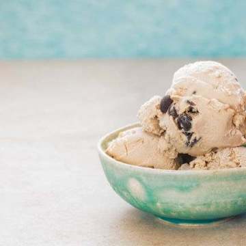 Vegan Stracciatella Ice Cream