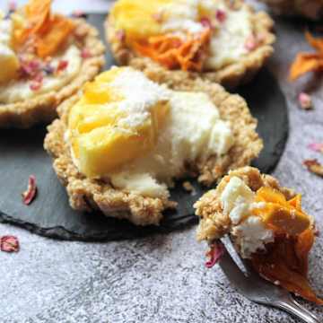 Mango, Coconut & Pineapple Tartlets