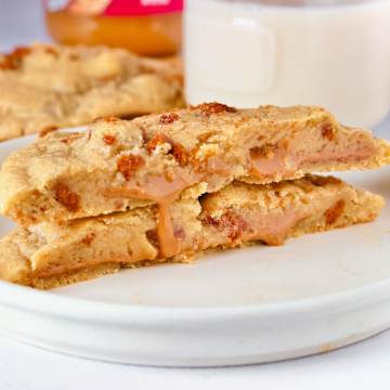 Biscoff Lava Cookies