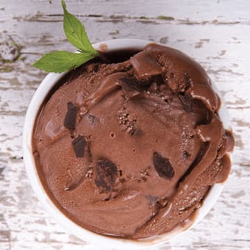 Banana, Chocolate & Hazelnut Lite Ice Cream