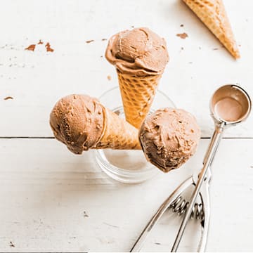 Chocolate Marshmallow Tea Cake Ice Cream