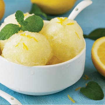 Lemon Ice Cream