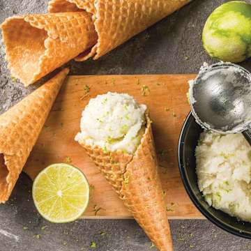 Vegan Key Lime Pie Gelato