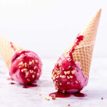 Cherry Kefir &lsquo;Ice Cream&rsquo;