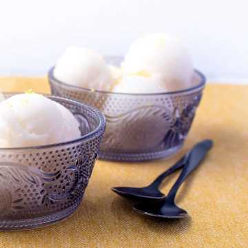 Lemon & Ginger Sorbet