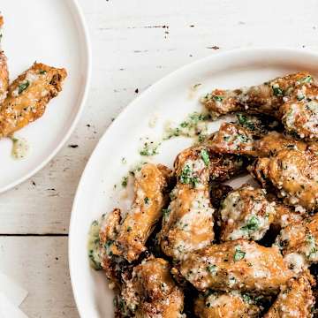 Garlic Parmesan Chicken Wings