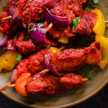 Mini Tandoori Chicken Skewers
