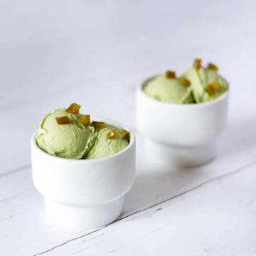 Pickled Jalape&ntilde;o Ice Cream